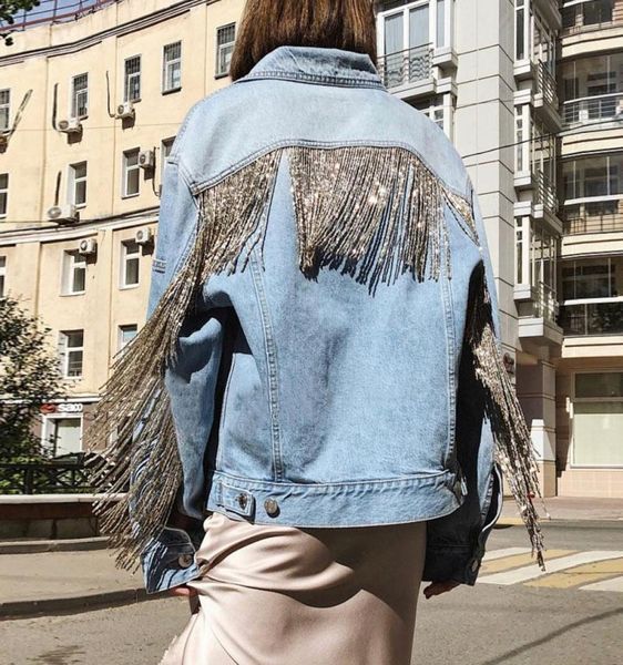 women039s jackets denim jacket tassels sequins jeans korean loose shimmer beading coat casual girls outerwear veste femme1731663, Black;brown
women039s jackets denim jacket tassels sequins jeans korean loose shimmer beading coat casual girls outerwear veste femme1731663, Black;brown