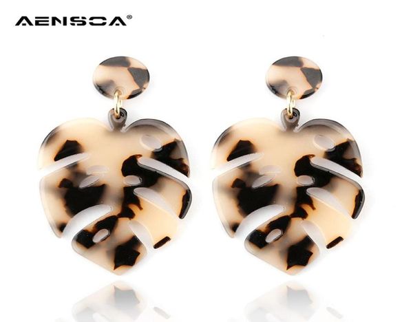 aensoa leopard leaves earrings for women fashion personality exaggerated brown acrylic acetate pendientes drop earrings jewelry8240056, Silver
aensoa leopard leaves earrings for women fashion personality exaggerated brown acrylic acetate pendientes drop earrings jewelry8240056, Silver