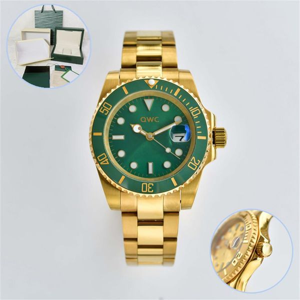 luxury green dial mens watches 904l stainless steel st9 submarine folding buckle no calendar designer luminous gold watch 42mm aut322a, Slivery;brown
luxury green dial mens watches 904l stainless steel st9 submarine folding buckle no calendar designer luminous gold watch 42mm aut322a, Slivery;brown
