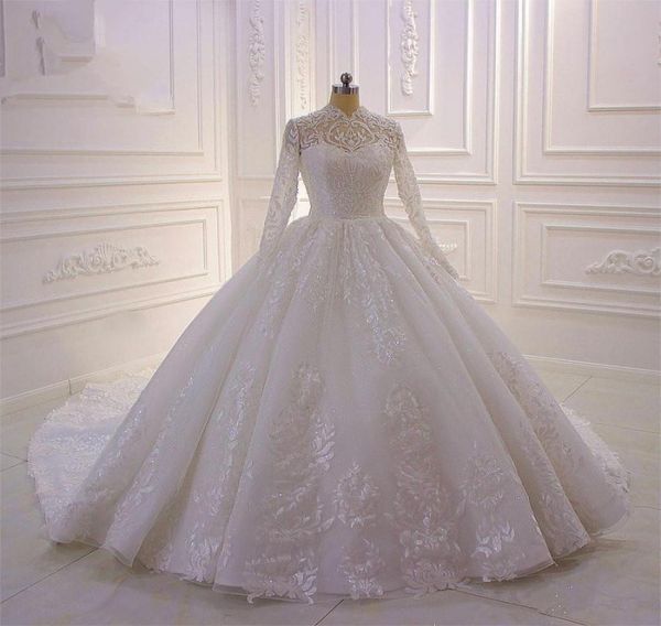 luxury muslim long sleeves ball gown wedding dresses 2020 high neck lace appliqued beaded plus size bridal gowns robe de mariee6466860, White
luxury muslim long sleeves ball gown wedding dresses 2020 high neck lace appliqued beaded plus size bridal gowns robe de mariee6466860, White
