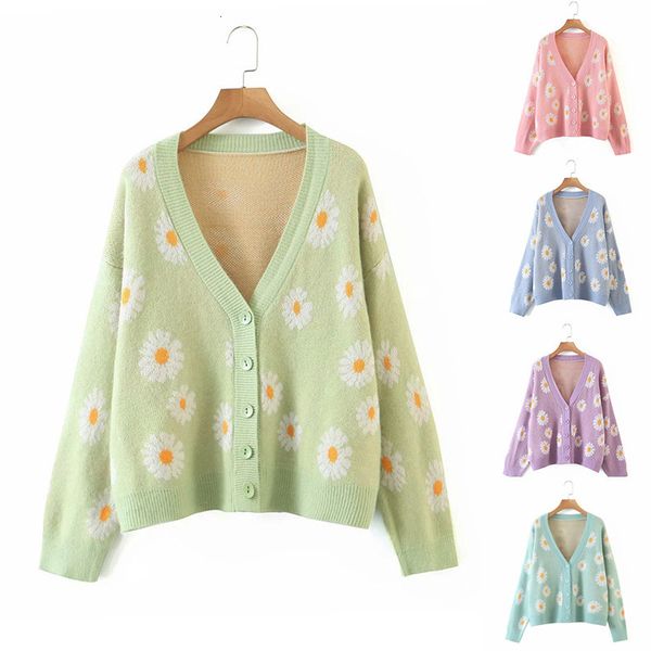 womens sweaters long sleeve floral knitted cardigan women y2k fashion v neck single breasted autumn spring female outerwear coat 230822, White;black
womens sweaters long sleeve floral knitted cardigan women y2k fashion v neck single breasted autumn spring female outerwear coat 230822, White;black