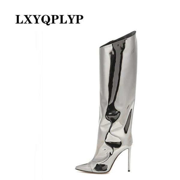boots thigh high boots candy color mirror leather women knee high boots high heels stilettos runway shoes for women high heel boots 230822, Black
boots thigh high boots candy color mirror leather women knee high boots high heels stilettos runway shoes for women high heel boots 230822, Black