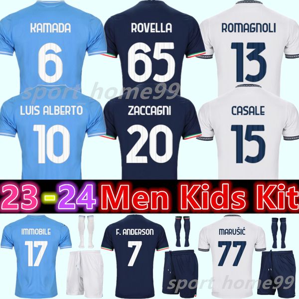 new 23 24 lazio soccer jerseys kamada luis alberto immobile 2023 2024 zaccagni f. anderson home away 3rd football shirt romagnoli marusic me, Black
new 23 24 lazio soccer jerseys kamada luis alberto immobile 2023 2024 zaccagni f. anderson home away 3rd football shirt romagnoli marusic me, Black