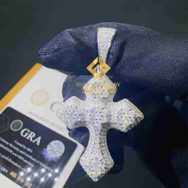 bulk stock 3d new trendy iced out fire jewelry s925 vvs1 moissanite diamond cross pendant necklace set, Silver
bulk stock 3d new trendy iced out fire jewelry s925 vvs1 moissanite diamond cross pendant necklace set, Silver