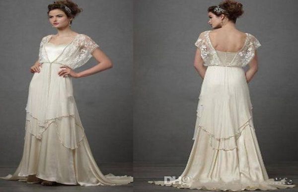 vintage 1920s wedding dresses with sleeves catherine deane lita modest fairy lace vneck full length plus size bridal gowns robes 9894016, White
vintage 1920s wedding dresses with sleeves catherine deane lita modest fairy lace vneck full length plus size bridal gowns robes 9894016, White
