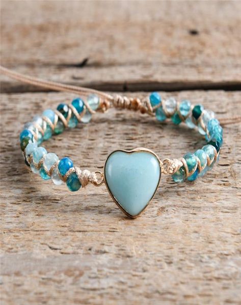heart shape classic charm bracelets string braided macrame bracelets amazonite stone wrap bracelet femme women jewelry4304667, Golden;silver
heart shape classic charm bracelets string braided macrame bracelets amazonite stone wrap bracelet femme women jewelry4304667, Golden;silver
