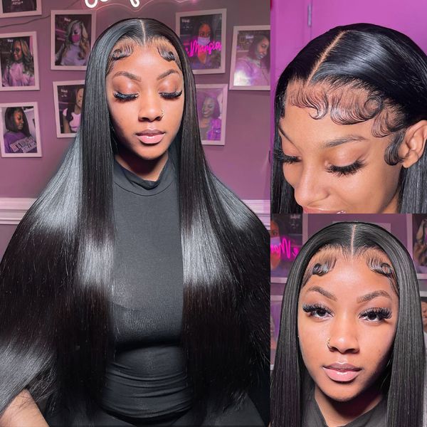 Wigs Wear Go Glueless 5x5 Closure HD Lace Straight Wig with Secure 3D Dome Cap Lace Front Wigs Human Hair Lace Frontal Wig for Women al, Ombre color
Wigs Wear Go Glueless 5x5 Closure HD Lace Straight Wig with Secure 3D Dome Cap Lace Front Wigs Human Hair Lace Frontal Wig for Women al, Ombre color