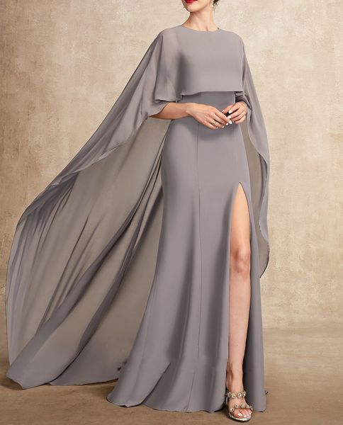2023 gray chiffon elegant simple evening dress long tail silt layered a-line celebrity formal party gowns vestidos longo robe de soiree, Black;red
2023 gray chiffon elegant simple evening dress long tail silt layered a-line celebrity formal party gowns vestidos longo robe de soiree, Black;red