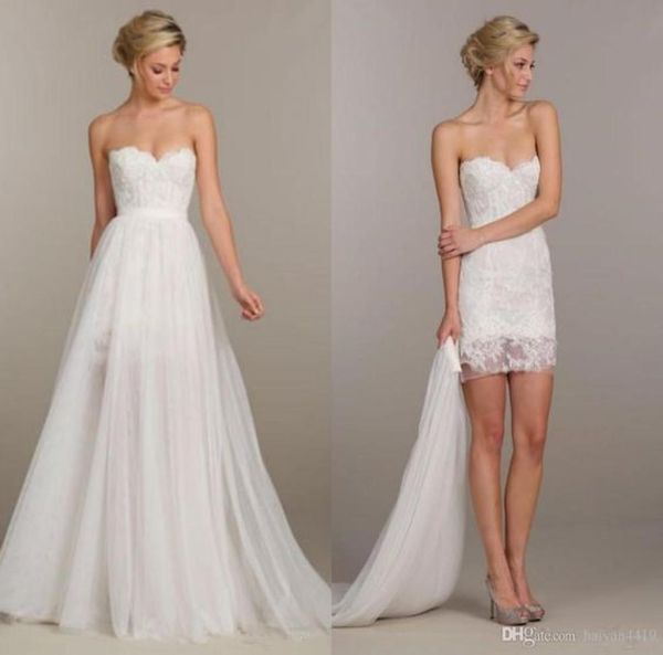 2019 summer holiday convertible short beach boho party wedding dresses two pieces detachable overskirt lace wedding gown3384776, White
2019 summer holiday convertible short beach boho party wedding dresses two pieces detachable overskirt lace wedding gown3384776, White