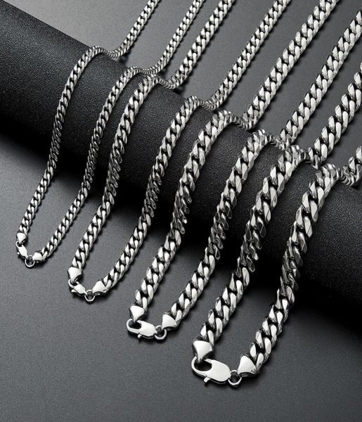 stainless steel cuban link chain necklace silver mens necklaces hip hop jewelry 681012mm9863654
stainless steel cuban link chain necklace silver mens necklaces hip hop jewelry 681012mm9863654