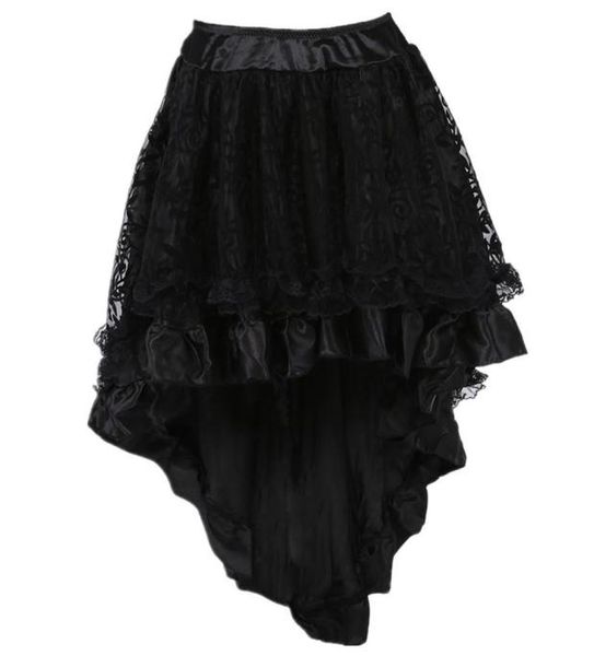 women retro ruffle skirts lolita floral lace overlay and voluminous layered hilo mini skirt plus size party corset costume skirt4536128, Black
women retro ruffle skirts lolita floral lace overlay and voluminous layered hilo mini skirt plus size party corset costume skirt4536128, Black