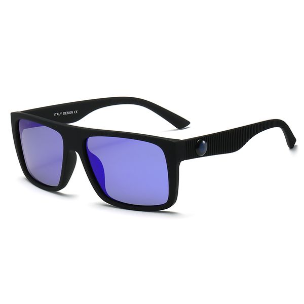 outdoor square sunglasses with polarized lenses solid colord frame and special round button, White;black
outdoor square sunglasses with polarized lenses solid colord frame and special round button, White;black