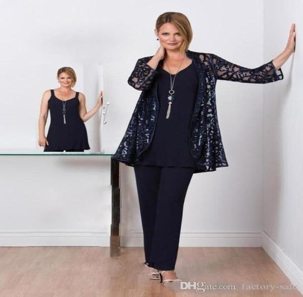 elegant dark navy mother of the bride pant suits fashion summer custom lace sequins chiffon mother evening pant suits for weddings9037607, Black;red
elegant dark navy mother of the bride pant suits fashion summer custom lace sequins chiffon mother evening pant suits for weddings9037607, Black;red
