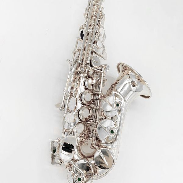 silver 901 professional bending soprano saxophone b flat japanese structure craft jazz instrument timbre
silver 901 professional bending soprano saxophone b flat japanese structure craft jazz instrument timbre