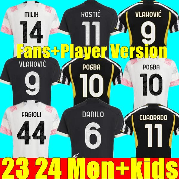 23 24 maglia soccer jerseys kids kit calcio maglie 2023 2024 football shirts player version special eedition home away third 3rd vlahovic po, Black;yellow
23 24 maglia soccer jerseys kids kit calcio maglie 2023 2024 football shirts player version special eedition home away third 3rd vlahovic po, Black;yellow