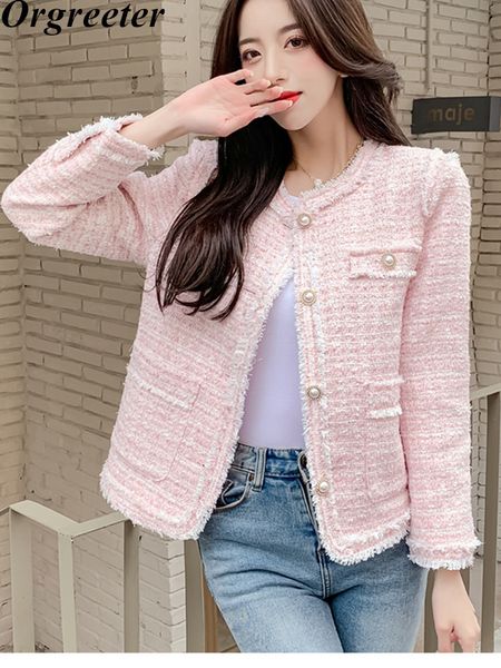 womens jackets autumn temperament ladies oneck pearl buttons tweed jacket coat women vintage woven tassel short outwear 230822, Black;brown
womens jackets autumn temperament ladies oneck pearl buttons tweed jacket coat women vintage woven tassel short outwear 230822, Black;brown