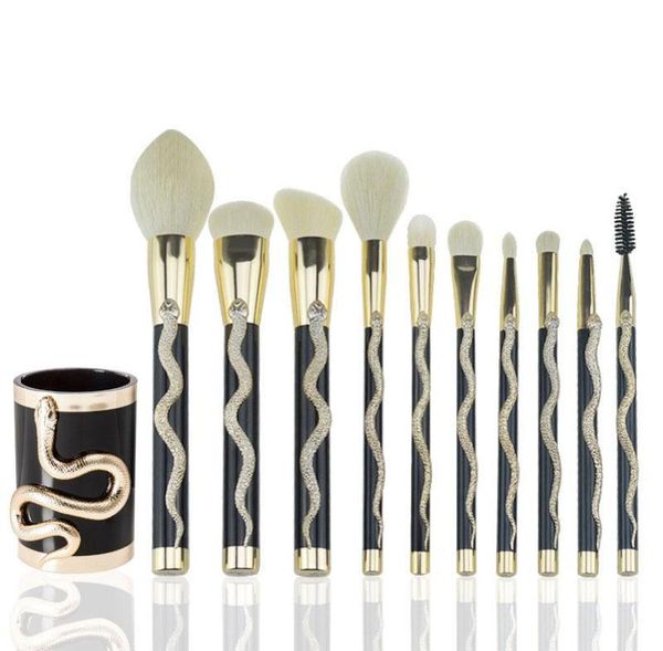 makeup brushes 10pcs snake pattern brush set maquiagem big concealer contour eye shadow cosmetics blushing blending2724177
makeup brushes 10pcs snake pattern brush set maquiagem big concealer contour eye shadow cosmetics blushing blending2724177