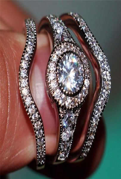 luxury female white round zircon ring set fashion 925 silver filled jewelry promise engagement rings for women9613012, Slivery;golden
luxury female white round zircon ring set fashion 925 silver filled jewelry promise engagement rings for women9613012, Slivery;golden