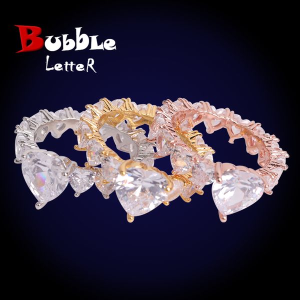band rings bubble letter heart ring for women bling baguette zircon real gold plated hip hop rock rapper fashion jewelry gift 230822, Silver 
band rings bubble letter heart ring for women bling baguette zircon real gold plated hip hop rock rapper fashion jewelry gift 230822, Silver