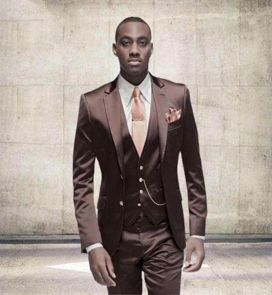 excellent chocolate groom tuxedos notch lapel slim fit man wedding 3 piece suit men business dinner prom blazerjacketpantstiev8856840, Black;gray
excellent chocolate groom tuxedos notch lapel slim fit man wedding 3 piece suit men business dinner prom blazerjacketpantstiev8856840, Black;gray