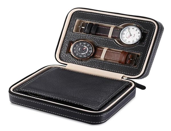 4 grids pu leather watch box travel storage case zipper wristwatch box organizer holder for clock watches jewelry boxes display2455756, Black;blue
4 grids pu leather watch box travel storage case zipper wristwatch box organizer holder for clock watches jewelry boxes display2455756, Black;blue
