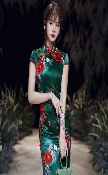 s5xl women039s chinese qipao dresses summer oriental cheongsam chipao long silk high fashion green rayon elegant evening dress4244826, Red
s5xl women039s chinese qipao dresses summer oriental cheongsam chipao long silk high fashion green rayon elegant evening dress4244826, Red