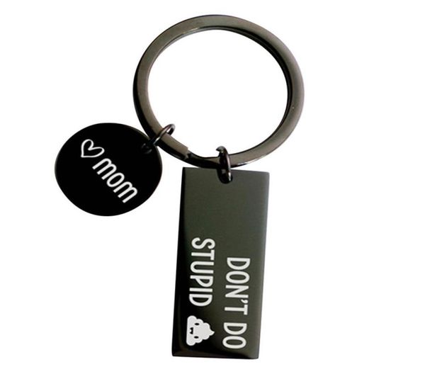 stainless steel key rings don039t do stupid shit from mom black keychain love pendant jewelry gift 119 j24903556, Slivery;golden
stainless steel key rings don039t do stupid shit from mom black keychain love pendant jewelry gift 119 j24903556, Slivery;golden