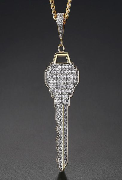 new men039s key pendants necklace ice out cubic zircon gold color fashion rock street hip hop jewelry with chain for gift5276551, Silver
new men039s key pendants necklace ice out cubic zircon gold color fashion rock street hip hop jewelry with chain for gift5276551, Silver