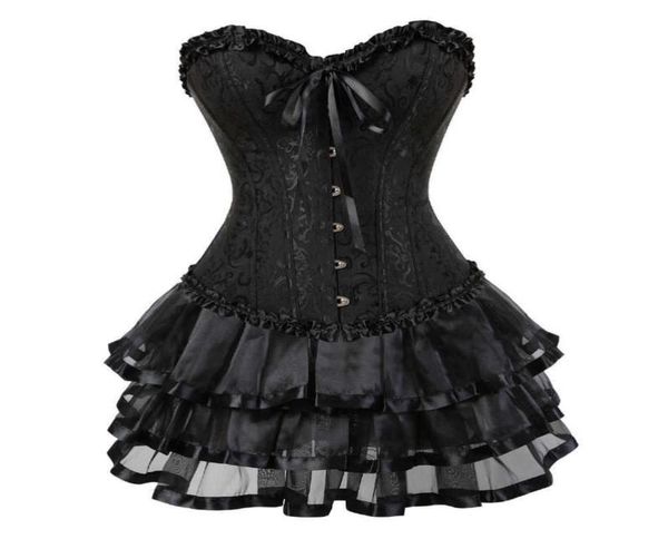 corset skirt for women steampunk halloween bustiers dress classic push up embroidery bodyshaper clubwear carnival costume8874759
corset skirt for women steampunk halloween bustiers dress classic push up embroidery bodyshaper clubwear carnival costume8874759