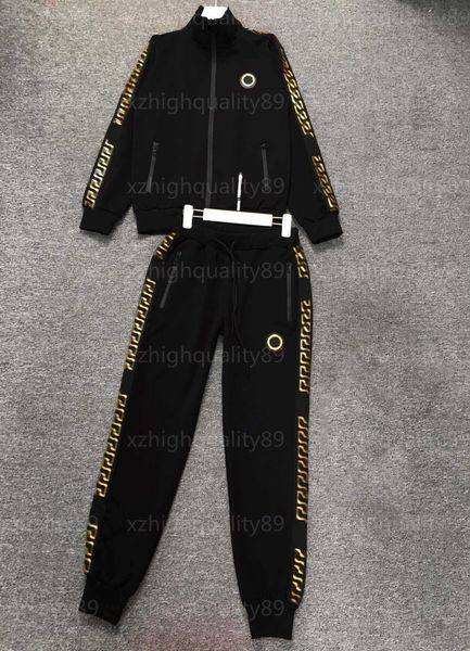 track suit women tracksuit two piece pant set side taping design solid colour suit long sleeve stand-up jacket sweatpants designers tracksui, Gray
track suit women tracksuit two piece pant set side taping design solid colour suit long sleeve stand-up jacket sweatpants designers tracksui, Gray