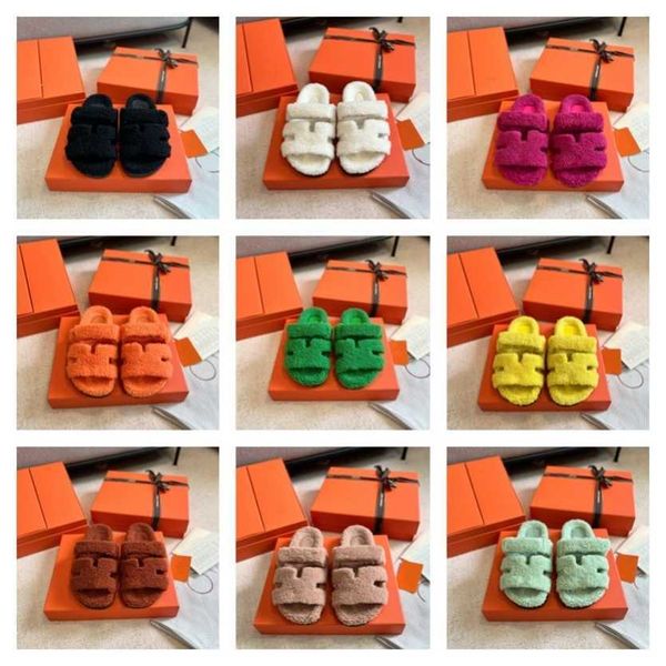 wool chypre slippers designer h letter fur soft plush slipper women fluffy furry sandals warm winter flat mules slides suede sandal classic, Black
wool chypre slippers designer h letter fur soft plush slipper women fluffy furry sandals warm winter flat mules slides suede sandal classic, Black