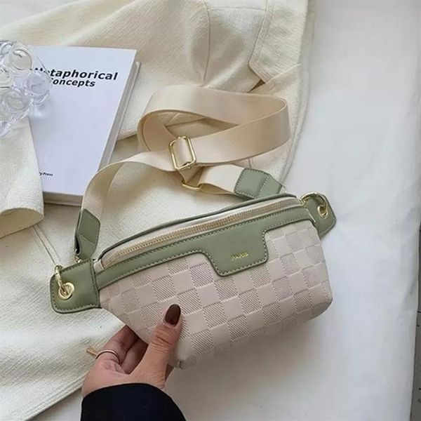 women designers elegant plaid pu leather new waist bags for women waist packs stylish fanny pack wide strap crossbody chest bag g22488
women designers elegant plaid pu leather new waist bags for women waist packs stylish fanny pack wide strap crossbody chest bag g22488