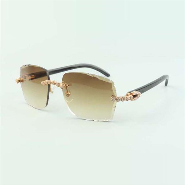 2022 exquisite bouquet diamond buffs sunglasses 3524014 with natural black buffalo horn sticks and cut lens 3 0 thickness size 18304m, White;black
2022 exquisite bouquet diamond buffs sunglasses 3524014 with natural black buffalo horn sticks and cut lens 3 0 thickness size 18304m, White;black