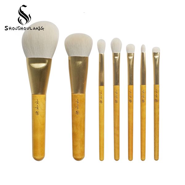 makeup tools shoushoulang professional handmade make up brush kit saikoho goat hair face eye golden phoebe handle brushes set 230822
makeup tools shoushoulang professional handmade make up brush kit saikoho goat hair face eye golden phoebe handle brushes set 230822
