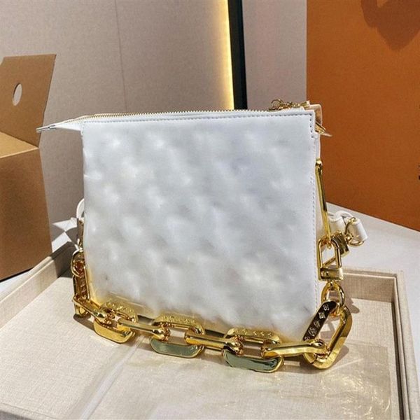 coussin pm crossbody bag women designer mm envelope shoulder bag clutch fashion chains embossed purse classic coussins bb luxury h193f