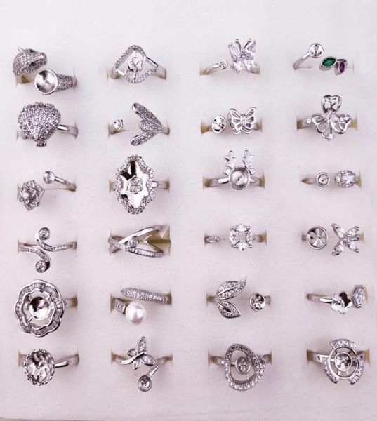 925 silver rings diy ring settings fashion jewelry pearl ring settings zircon silver ring for women adjustable size wedding christ7483371, Slivery;crystal
925 silver rings diy ring settings fashion jewelry pearl ring settings zircon silver ring for women adjustable size wedding christ7483371, Slivery;crystal