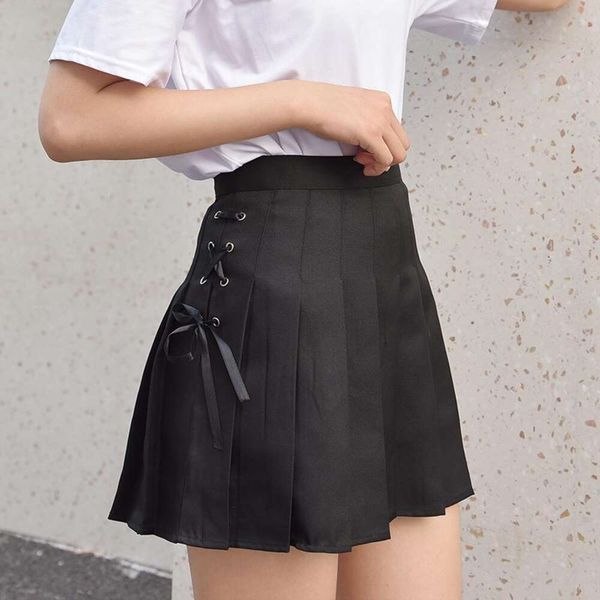 skirt spring and summer womens preppy style pleated anti revealing high waist pure color short, Black
skirt spring and summer womens preppy style pleated anti revealing high waist pure color short, Black