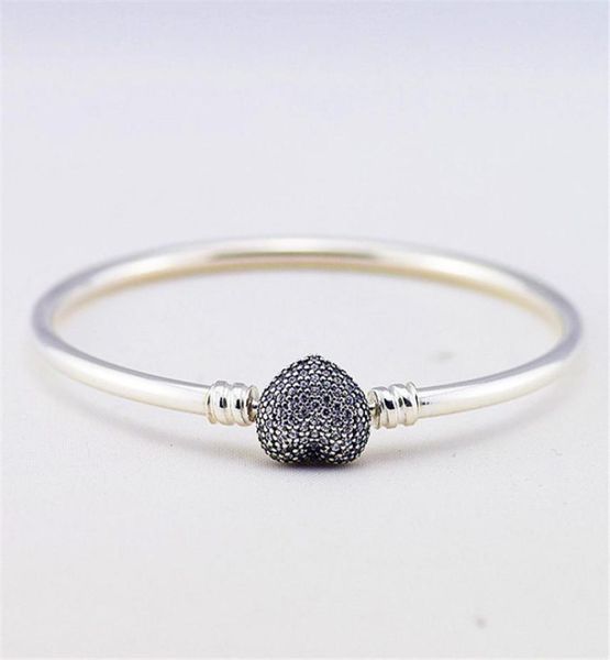 bangles jewelry 925 sterling silver bangle with heartshaped clasp and clear cz bracelets bangles for women fashion fine jewelry w8138421, White
bangles jewelry 925 sterling silver bangle with heartshaped clasp and clear cz bracelets bangles for women fashion fine jewelry w8138421, White