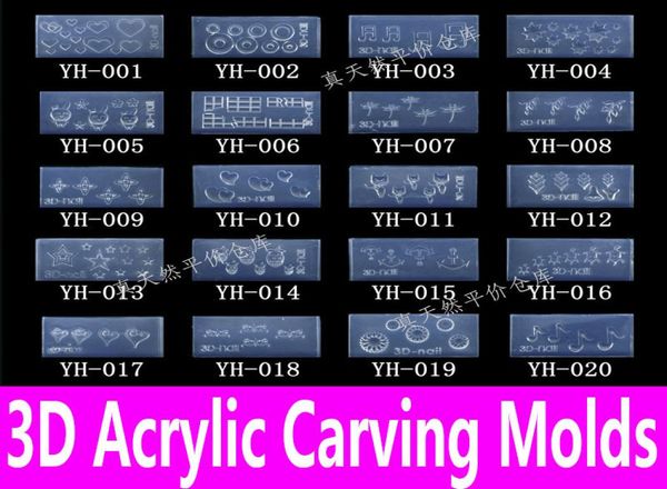whole1piece 3d acrylic nail carving mold nail art template in 139 designs pattern decoration diy silicon gel for stickers who8164220, White
whole1piece 3d acrylic nail carving mold nail art template in 139 designs pattern decoration diy silicon gel for stickers who8164220, White
