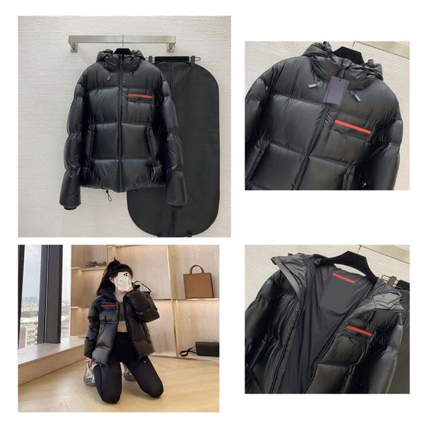 2023 luxury puffer jacket thickened windbreaker classic hooded zip warm winter jacket parka overcoat outerwear causal women jumper men new c, Black
2023 luxury puffer jacket thickened windbreaker classic hooded zip warm winter jacket parka overcoat outerwear causal women jumper men new c, Black