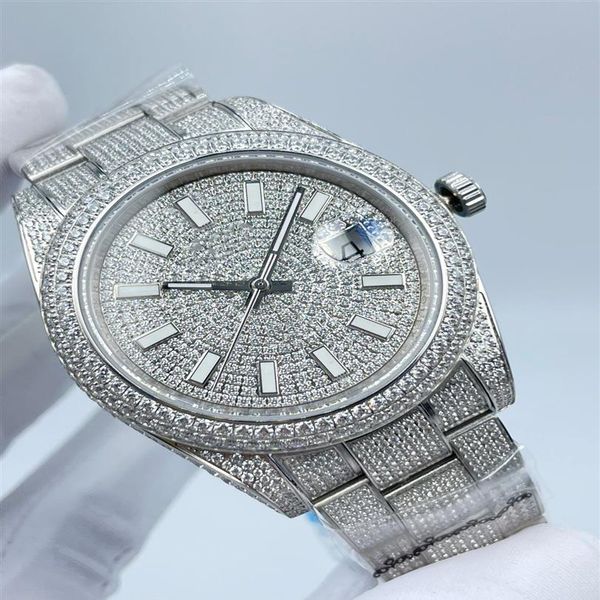 men's luxury diamond star watch 41mm automatic mechanical watch fashion casual324s, Slivery;brown
men's luxury diamond star watch 41mm automatic mechanical watch fashion casual324s, Slivery;brown