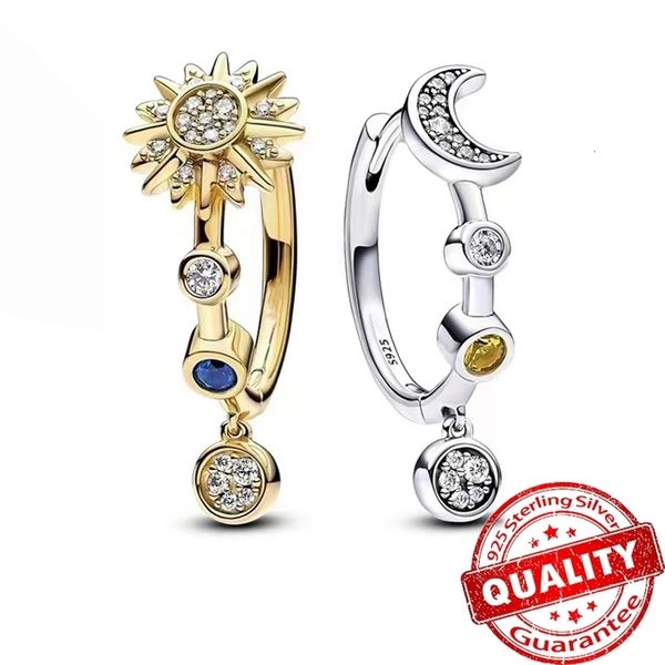 ear cuff sparkling 925 sterling silver sun and moon hoop earrings for women party gift stud diy fine jewelry 230822
ear cuff sparkling 925 sterling silver sun and moon hoop earrings for women party gift stud diy fine jewelry 230822