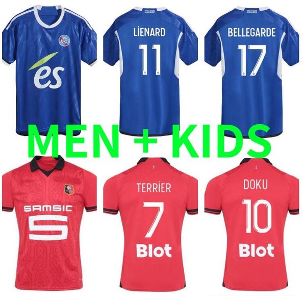 23 24 stade rennais soccer jersey rc strasbourg doku 2023 rennes bourigeaud maillots de foot truffert terrier away aguerd football shirt dia, Black;yellow
23 24 stade rennais soccer jersey rc strasbourg doku 2023 rennes bourigeaud maillots de foot truffert terrier away aguerd football shirt dia, Black;yellow