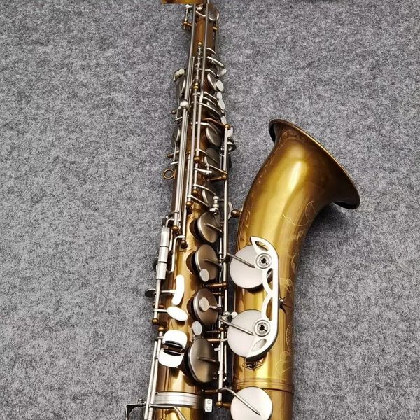 vintage two color professional tenor saxophone b flat european craft gold antique classic carved musical instrument tenor sax
vintage two color professional tenor saxophone b flat european craft gold antique classic carved musical instrument tenor sax