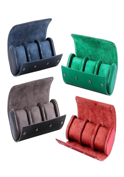 3 slots portable watch storage box chic vine leather watches roll travel case wristwatch pouch organizer boxes gift 2208165384418, Black;blue
3 slots portable watch storage box chic vine leather watches roll travel case wristwatch pouch organizer boxes gift 2208165384418, Black;blue