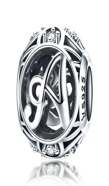 new authentic 925 sterling silver vintage clear letter bead charms fit pandora women charm bracelets pendent diy jewelry9812532, Black
new authentic 925 sterling silver vintage clear letter bead charms fit pandora women charm bracelets pendent diy jewelry9812532, Black