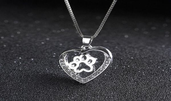whole fashion dog paw print heart pendant necklace for women spring style animal lover necklaces jewelry accessory5944667, Silver
whole fashion dog paw print heart pendant necklace for women spring style animal lover necklaces jewelry accessory5944667, Silver