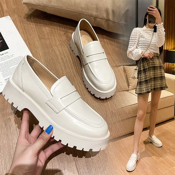 dress shoes gogd brand women genuine leather loafers autumn fashion platform slipon pumps white big size 42 office lady flats 230823, Black
dress shoes gogd brand women genuine leather loafers autumn fashion platform slipon pumps white big size 42 office lady flats 230823, Black