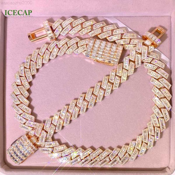 heavy solid 925 silver rose gold trapezoid cuban chain necklace moissanite diamond bracelet for rapper hiphop cuban link chain
heavy solid 925 silver rose gold trapezoid cuban chain necklace moissanite diamond bracelet for rapper hiphop cuban link chain