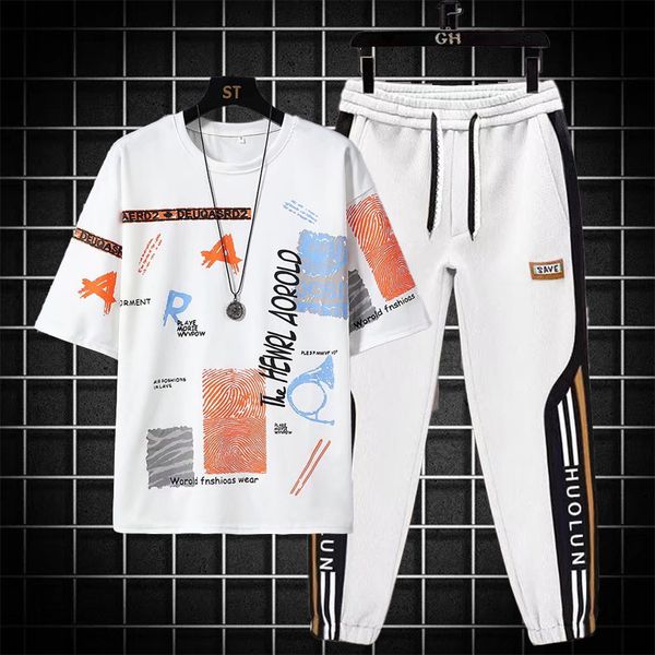 men s tracksuits mens joggers set clothes korean fashion outfit print t shirt multi pocket cargo pants two piece summer 230822, Gray
men s tracksuits mens joggers set clothes korean fashion outfit print t shirt multi pocket cargo pants two piece summer 230822, Gray